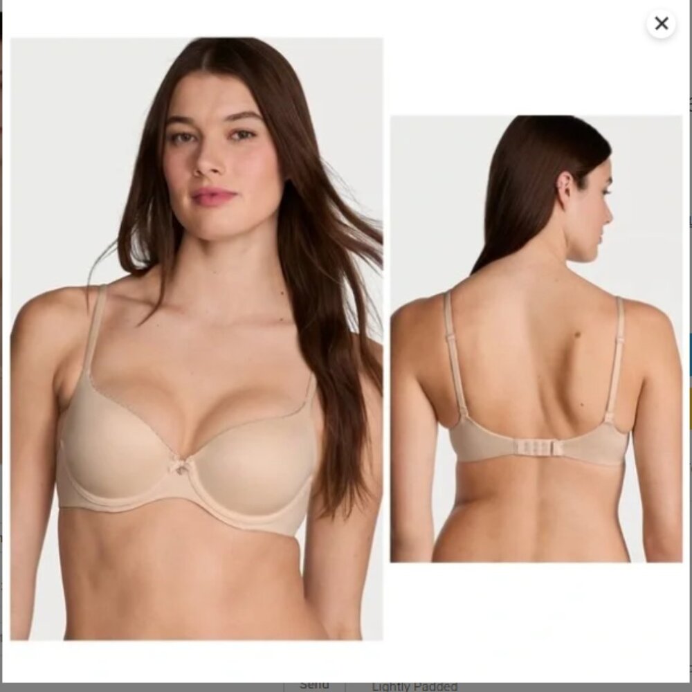 Victoria's Secret lined underwire bra (1272)
